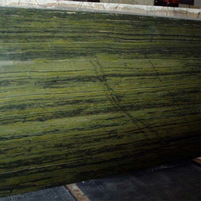 Bamboo green  marble slabs
